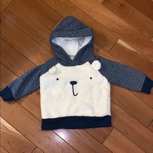 GAP Shirts & Tops - EUC Baby Gap Fuzzy Polar Bear Sweatshirt GAP Shirts & Tops - EUC Baby Gap Fuzzy Polar Bear Sweatshirt